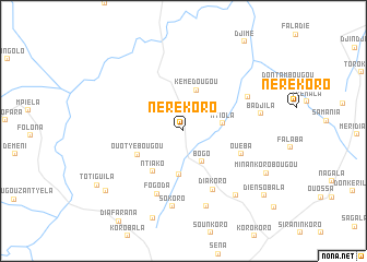 map of Nerèkoro