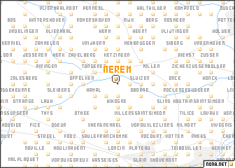 map of Nerem