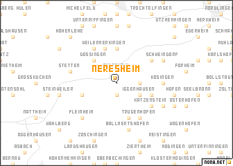 map of Neresheim