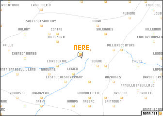 map of Néré