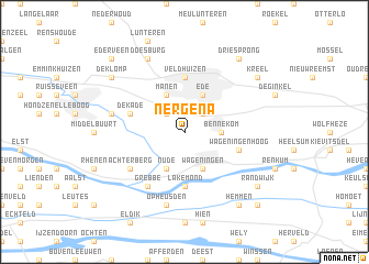 map of Nergena