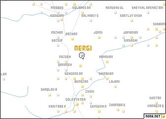 map of Nergī