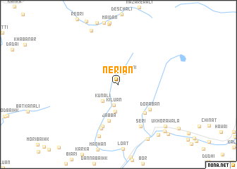 map of Neriān
