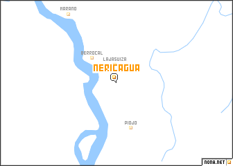 map of Nericagua