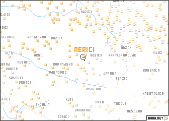 map of Nerići