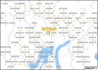 map of Nerigum