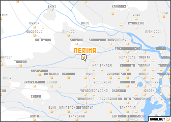 map of Nerima