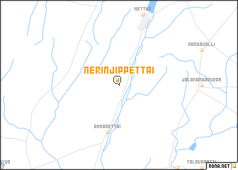 map of Nerinjippettai