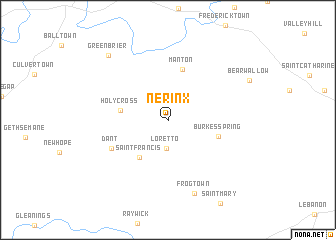 map of Nerinx