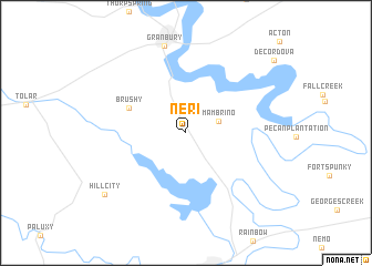 map of Neri