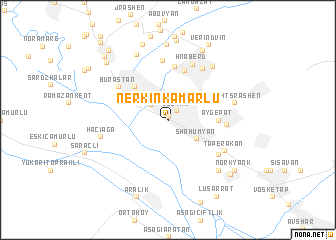 map of Nerkʼin Kamarlu