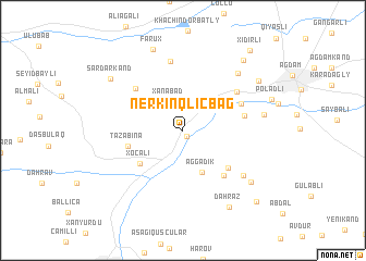 map of Nerkin Qlıçbağ