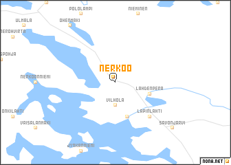 map of Nerkoo