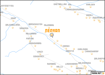 map of Nermān