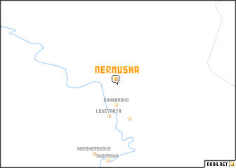 map of Nermusha