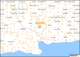 map of Néron