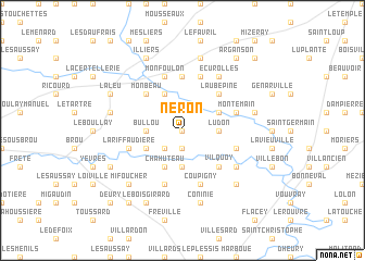 map of Néron