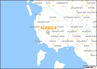 map of Neroulá