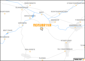 map of Nerubayka