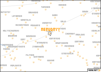 map of Nerudnyy