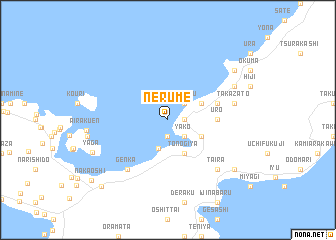 map of Nerume