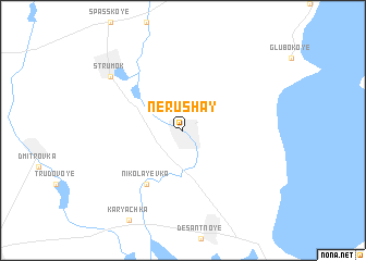 map of Nerushay