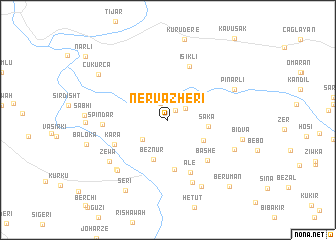 map of Nērva Zhērī