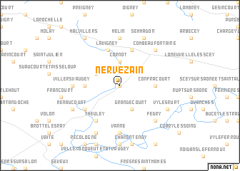 map of Nervezain