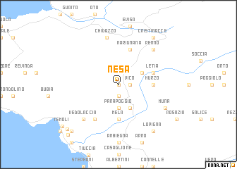 map of Nesa