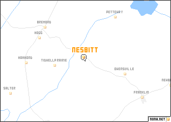 map of Nesbitt