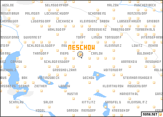 map of Neschow