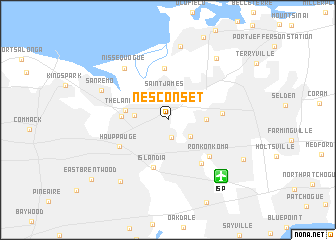 map of Nesconset