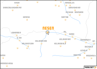 map of Nesen