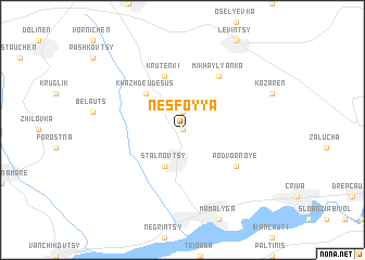 map of Nesfoyya