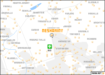 map of Neshaminy