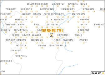 map of Neshevtsi