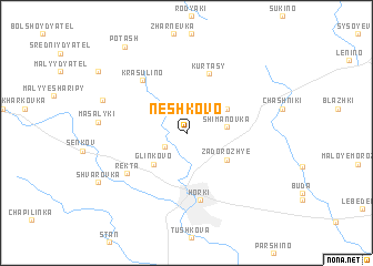 map of Neshkovo