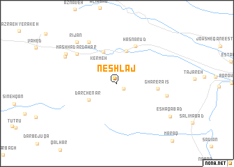 map of Neshlaj