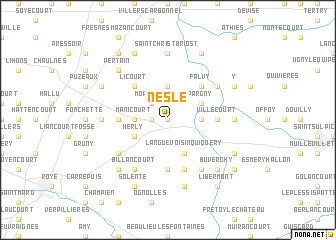 map of Nesle