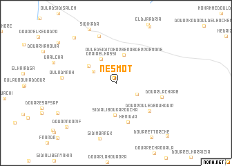 map of Nesmot