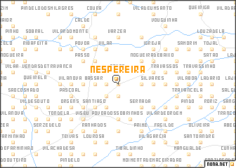 map of Nespereira