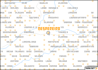 map of Nespereira