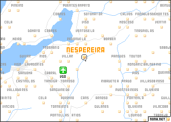 map of Nespereira