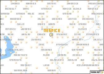 map of Nespice