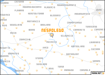 map of Nespoledo
