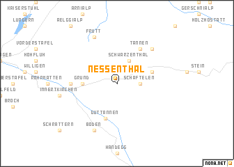 map of Nessenthal