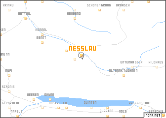map of Nesslau