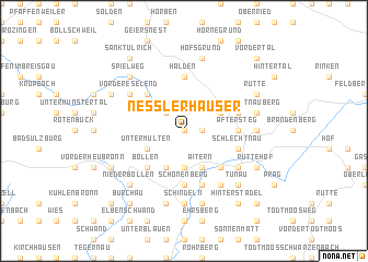 map of Nesslerhäuser