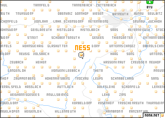 map of Ness