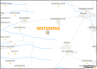 map of Nesterenko